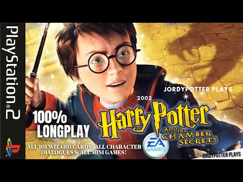 Harry Potter and the Chamber of Secrets 100% LONGPLAY | PS2 720p60fps FULL GAME & SECRET ENDING!