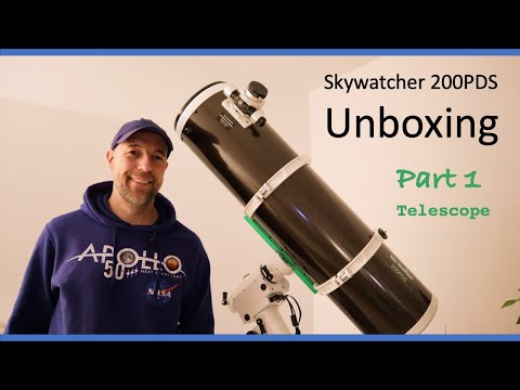 NEW TELESCOPE - Skywatcher 200PDS #unboxing - Part I