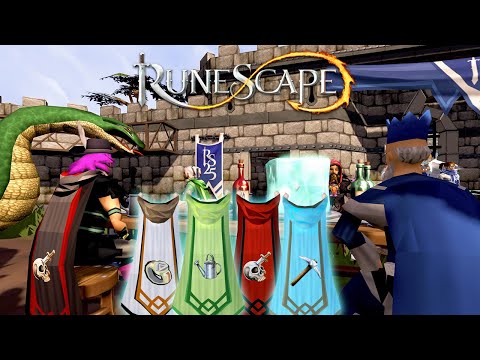 Inverted Skillcapes Are Now BACK In Runescape 3 - But You Can Only Get 4? 25th Anniversary Update