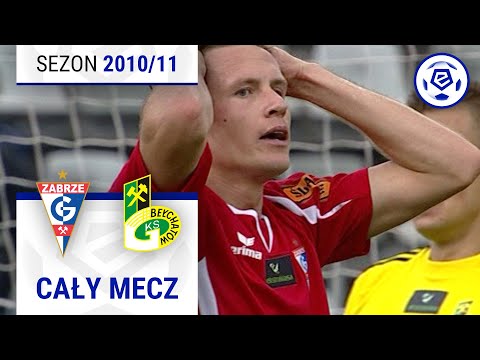 (1/2) Górnik Zabrze - GKS Bełchatów | CAŁY MECZ | Ekstraklasa 2010/11 | 6. Kolejka