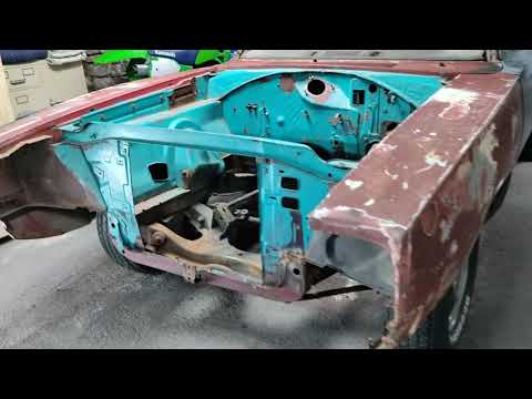 68 Charger Project  ( Day 1 ) Jet Black Paint Job