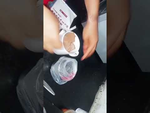 making choco chips 💗#homemade #chocochips