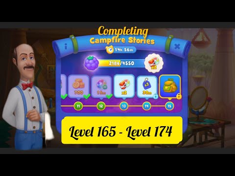 Gardenscapes - All Puzzles - Gameplay PART - 33