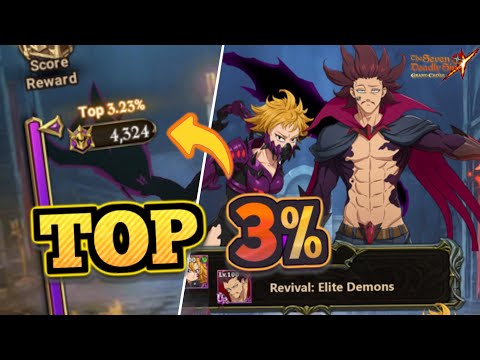 TOP SCORE FINAL BOSS Derieri AND Monspeet Guide Without RED Tarmiel! Seven Deadly Sins Grand Cross