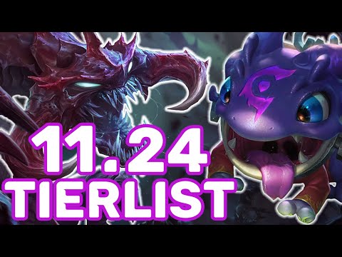 My Strategy & Tierlist For Climbing Patch 11.24 | TFT Guide Teamfight Tactics
