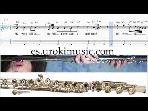 Como Tocar Flauta Adele Hello Parte#2 Clases Notas Musicales Tutorial Tablatura Maestro Escuela Curs