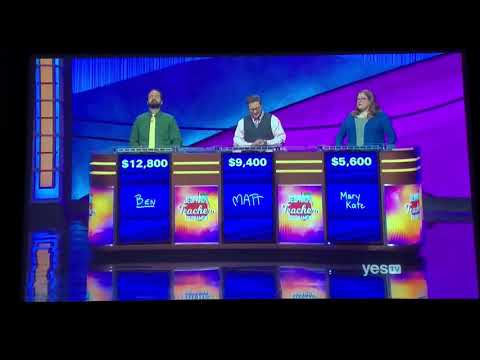 Double Jeopardy, Teacher’s Tournament Day 4 - 2nd Daily Double (5/28/20)