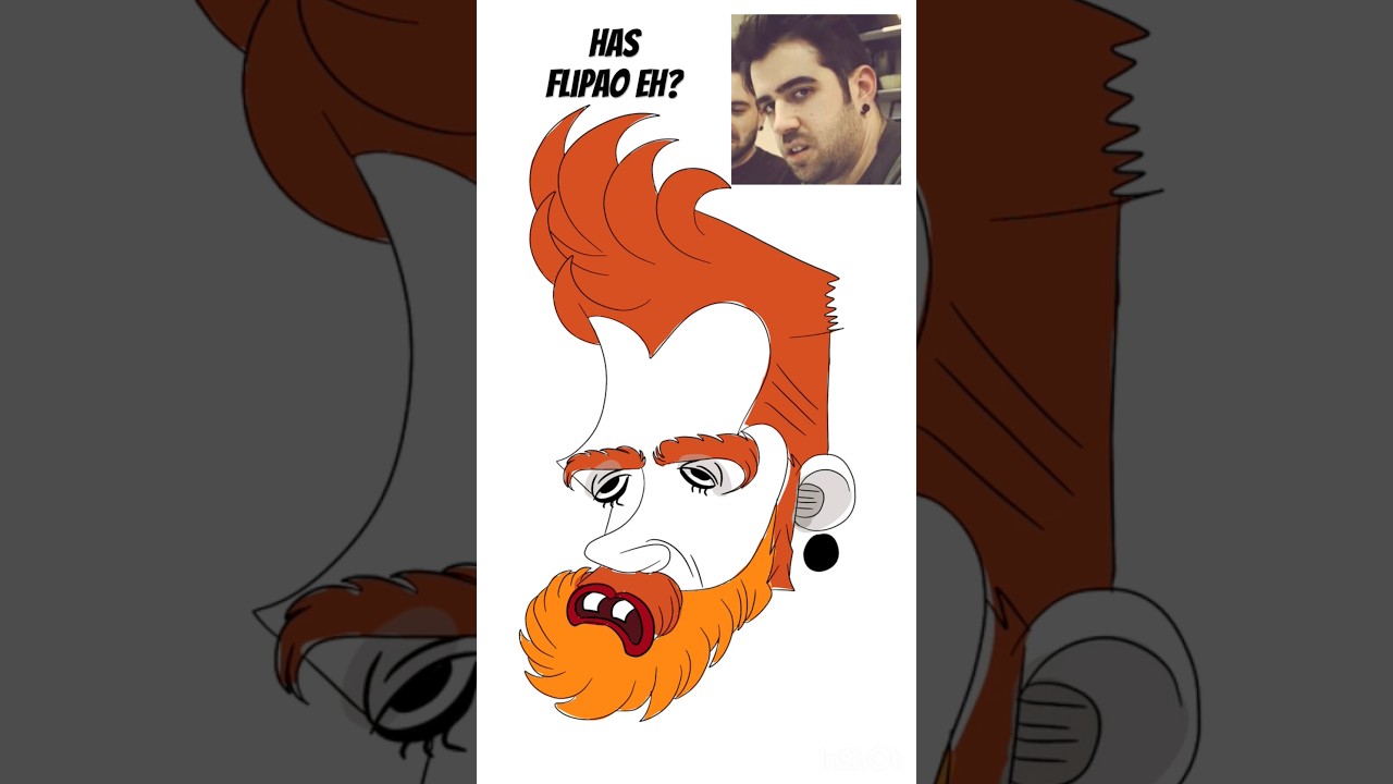 Caricatura rápida de Auron probando el pincel vectorizado. #ibispaintx ##vectorart #art  #auronplay