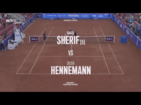 Mayar Sherif (EGY) vs Caijsa Hennemann (SWE)  -  Game, Set and Match Point
