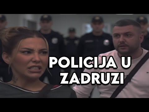 POLICIJA U ZADRUZI - IZVEDEN ASMIN IZ ZADRUGE - PRETNJE UBISTVOM
