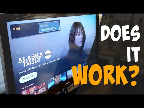 Google Chromecast HD review: with a 15 year old Samsung TV