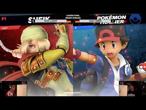 DHDE20 - mYr | Light (Palutena, Sheik) Vs. CGN | Tarik (PT) - Losers Final - Smash Singles