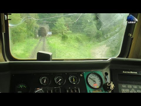 Cabview EGM621 Führerstandsmitfahrt: La Drum prin Ploaie/Run Through Rain in Munții Apuseni Moutains