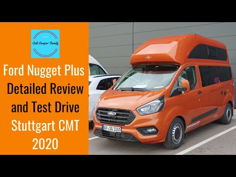 Ford Nugget Plus - Detailed Review and Test Drive at the Stuttgart CMT Show 2020 #vanlife