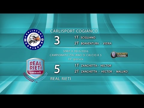 CARLISPORT COGIANCO vs REAL RIETI - SERIE A 2015/16 - 15° giornata