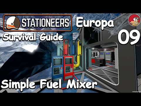 Stationeers Europa Survival Getting Started Guide 09 - Simple Fuel Mixer