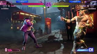 Can Zangief pass the wall that is Ed?