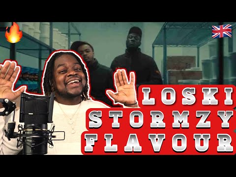 American Reacts to UK Rappers| Loski - Flavour (with Stormzy) [Official Video] Reaction