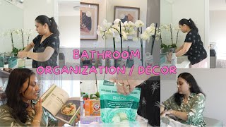 Dollar store shopping - Cleaning, Organizing & Decorating my Bathroom