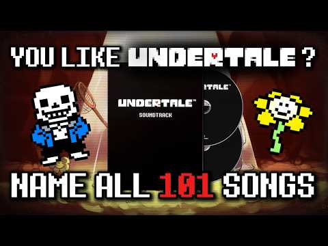 The Video Ends When I Name EVERY Undertale Song