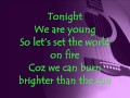 Boyce Avenue Cover - We Are Young Lyrics by ...