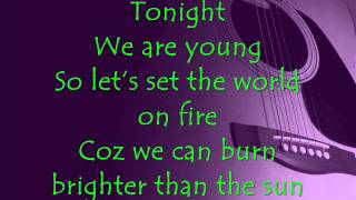 Boyce Avenue Cover - We Are Young Lyrics by Fun ft. Janelle Monáe