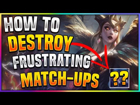 How to DESTROY this SUPER FRUSTRATING match up with Leblanc! *EASY MODE*