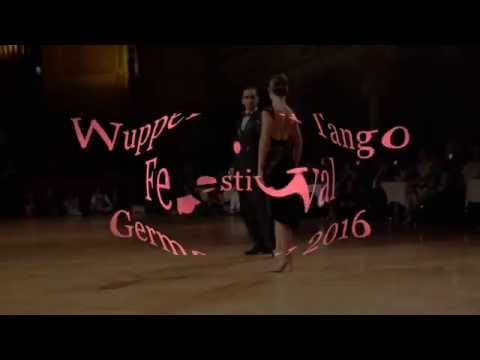  Daniela Kizyma  and  Pablo Velez  are  dancing  at  Wuppertal Tango Festival  in  2016
