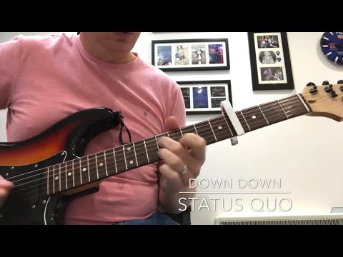 Down down - Status quo guitar riffs!