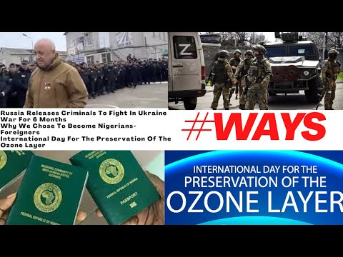 Russia Releases Criminals To Fight In Ukraine War For 6 Months | WAYS