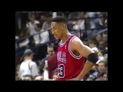 Bulls VS Bullets 1997 NBA Playoffs  1st Round Game 3