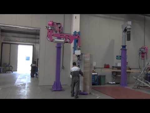 Manipulateur pneumatique industriel MANO 30/500 kg - Rayon d’action 2,5 à 6 m