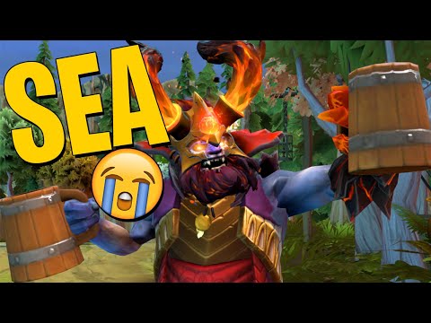 In Today's Episode Of SEA Needs To Drink A Cup Of Concrete - DotA 2