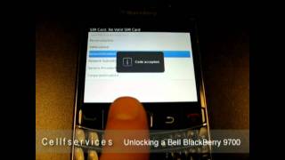 How to Unlock a BlackBerry Bold 9700 Locked to Bell (MEP2 and MEP4)