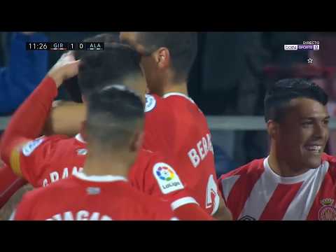 GOLAZO de CHILENA Cristhian Stuani vs Alavés | Jornada 19 Girona - Alavés LaLiga Santander 2018-2019