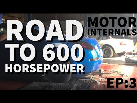 350z Road to 600 Horsepower Episode 3-The Internals (350z/G35)