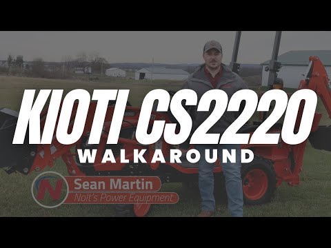 Kioti CS2220 Walkaround