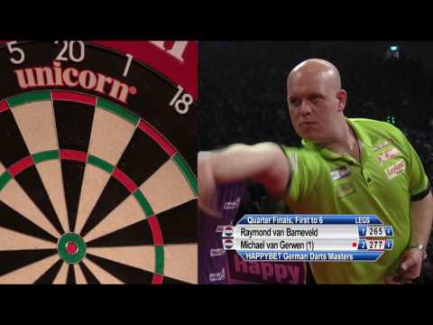 Raymond van Barneveld v Michael van Gerwen - Quarter-Finals - HappyBet German Darts Masters