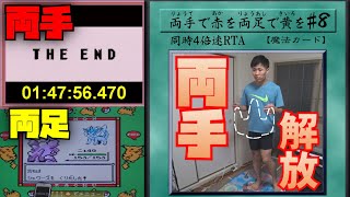 【2画面同時RTA】両手でポケモン赤を両足でポケモン黄を part8