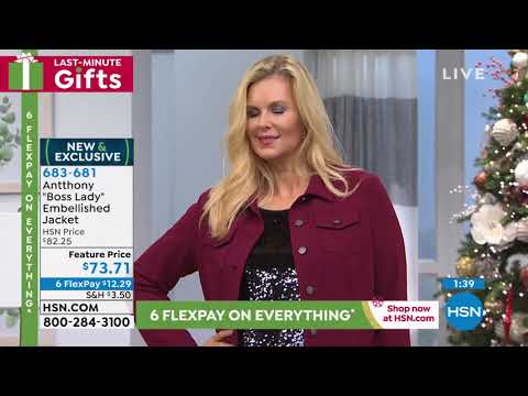 HSN | Antthony Design Original Fashions 12.14.2019 - 08 AM