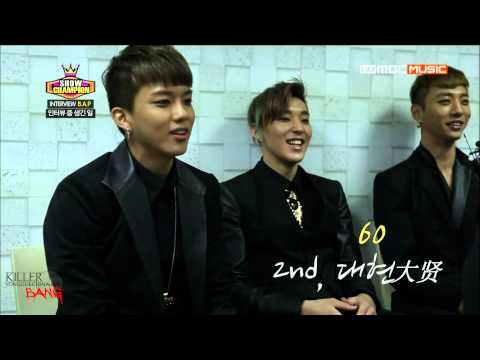 【YGCN中字】Show! Champion 半年特辑 B.A.P CUT