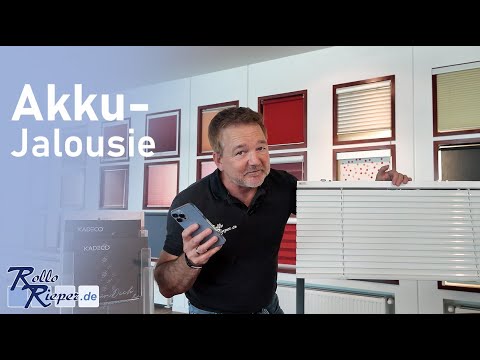 Die neue Akku Innenjalousie von Rollo Rieper