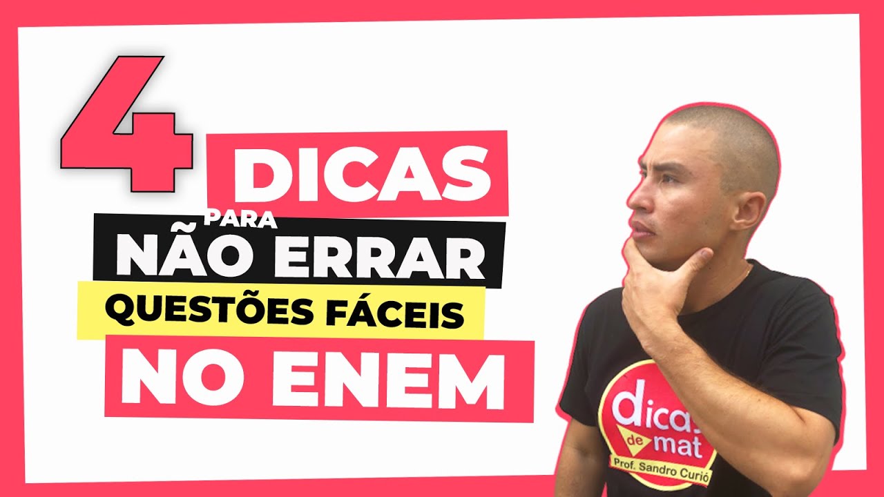 COMO ACERTAR QUESTÕES FÁCEIS DE MATEMÁTICA NO ENEM | TRI