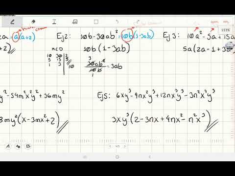 Factor común polinomio 1
