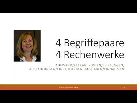 Controlling-Tutorial: 4 Begriffepaare