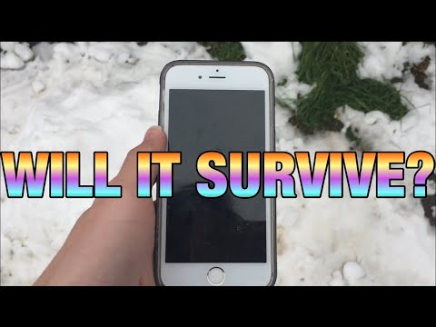 iPhone 6S BURIED IN SNOW FOR 4 HOURS! Will it survive?
