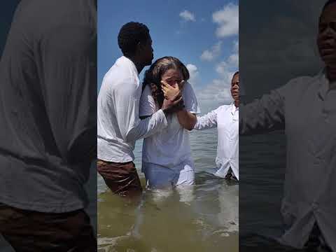 Batismo nas águas, FOI FORTE, A UNÇÃO DESCEU 🔥🔥🔥