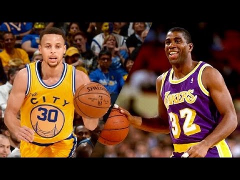 NBA 2K16: Warriors vs Showtime Lakers NBA Playoffs Game 1