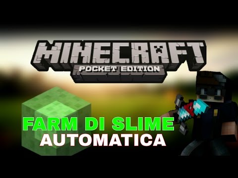 Minecraft pe ITA - VIDEO CANCEROGENO SU COME FARE LA FARM DI SLIME [Gabbo21]
