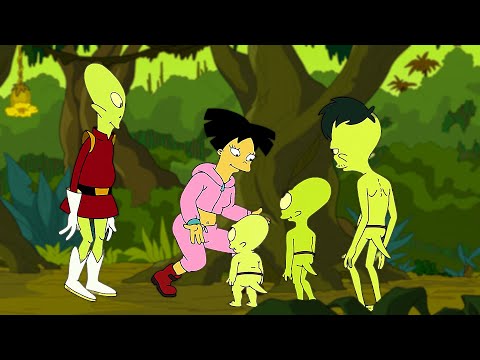Amy And Kif Meet Their Kids - Futurama 11x02